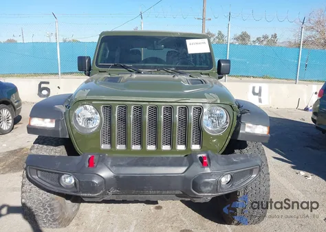 2022 Jeep Wrangler Unlimited Rubicon 4X4 из США, поврежденный, VIN 1C4HJXFG0NW12710